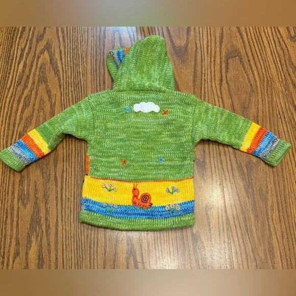 kids green knit sweater Mexicali
Blues 9-12 months - Picture 3 of 5